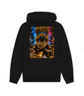 Pyrates Graphics Hoodie Black Cat with Newspaper